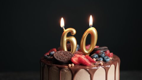 Gateau Anniversaire 60 Ans Stock Video Footage 4k And Hd Video Clips Shutterstock