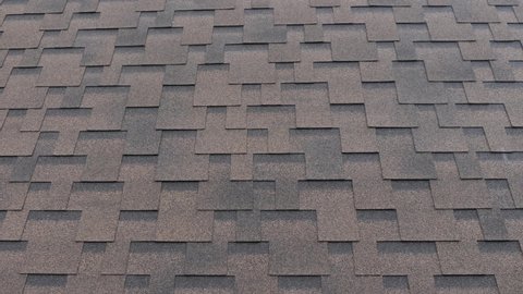 Flexible Shingles. Background from a Soft Roof