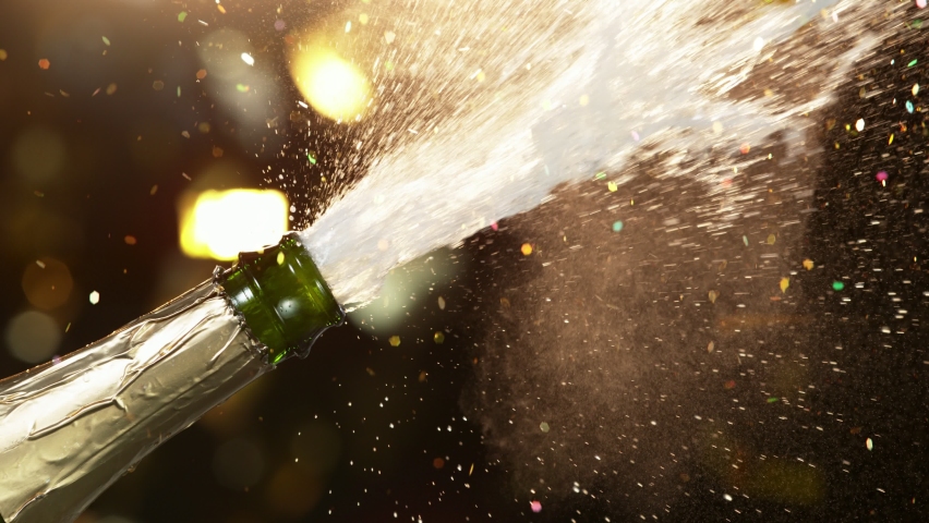 Videos champagne. Пена шампанского. Цветок взрыв шампанского.