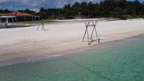 IE Island Okinawa Beach Swing