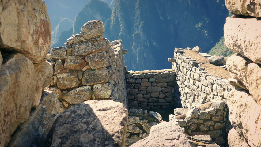 Machu Picchu - Moving Through Building Ruins