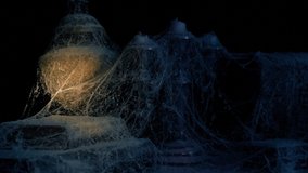 Torch Lights Dusty Table With Books And Candle Holder - Powered by Shutterstock - Get 15% off with code: PIKWIZARD15