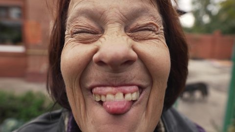 Ugly old woman Stock Video Footage - 4K and HD Video Clips | Shutterstock