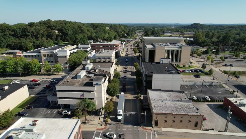 london kentucky aerial in 4k