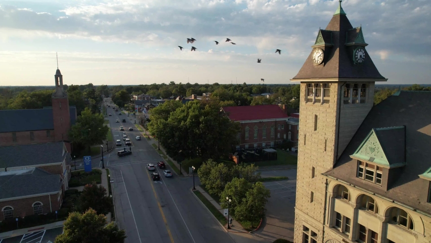richmond kentucky aerial near eastern kentucky university
