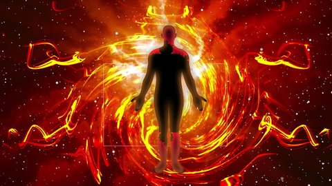 The healing energy of life and the radiant energy of the human body