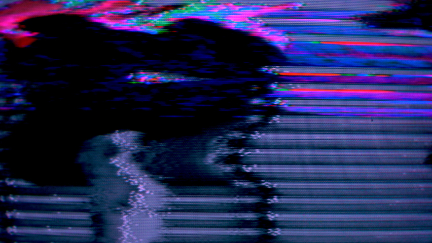 Glitch noise static television VFX pack. Visual video effects stripes background,tv screen noise glitch effect.Video background, transition effect for video editing, intro and logo reveals with sound. Royalty-Free Stock Footage #1080382010