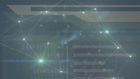 Animation of networks of connections and data processing over black background. global connections, data processing, digital interface and technology concept digitally generated video. - Powered by Shutterstock - Get 15% off with code: PIKWIZARD15