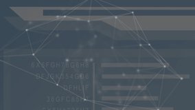 Network of connections against digital interface with data processing on blue background. global networking and computer interface technology concept - Powered by Shutterstock - Get 15% off with code: PIKWIZARD15