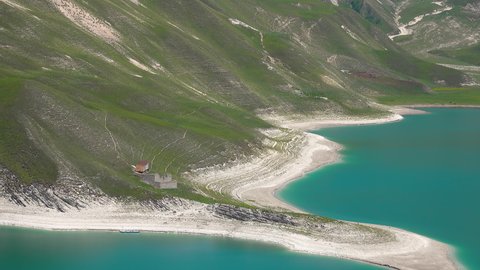 Kazenoy Am Lake in Chechen Republic, Russia