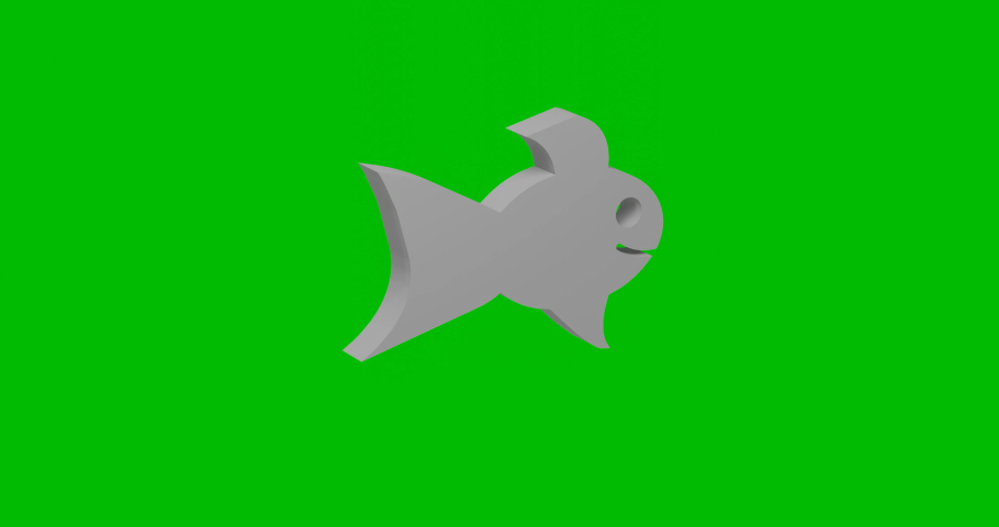 Fish icon notification
