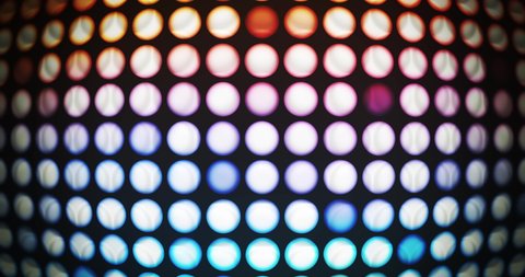 Abstract shapes blinking disco animation background. Concept decorative colorful  motion background.