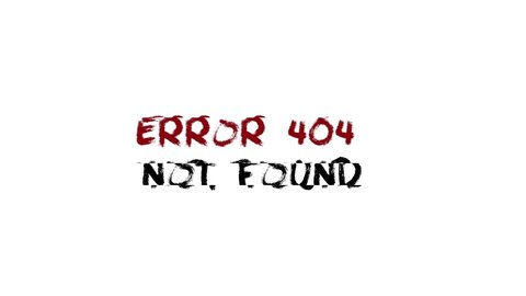 404 Error inscription on digital screen, glitch background. Pixel 404 text