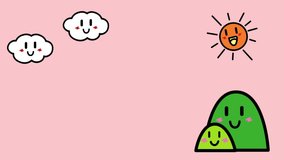 opening title Sunny weather cartoon - Powered by Shutterstock - Get 15% off with code: PIKWIZARD15