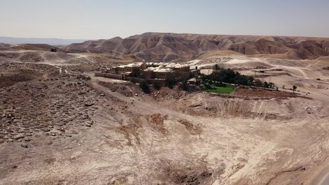 Nabi Musa, Prophet Moses burial site in Judean desert,