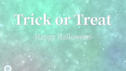 Halloween Text Background Animation Motion Graphics Stock Footage Video