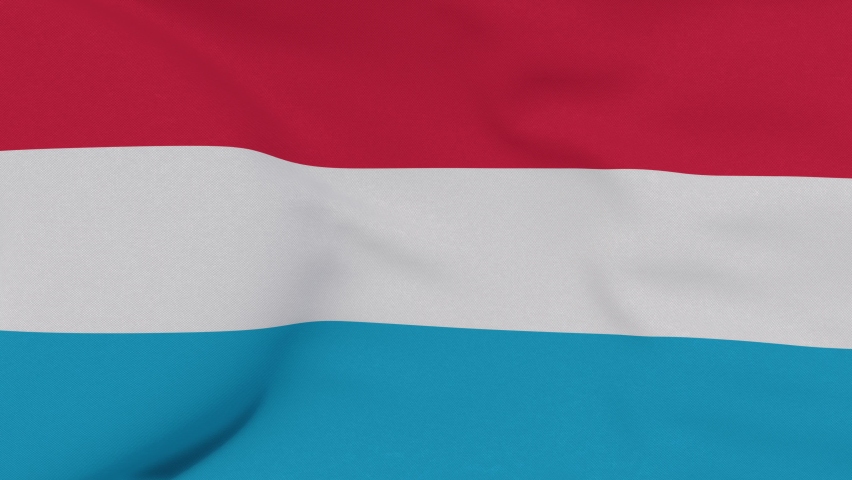 flag Luxembourg patriotism national freedom, seamless loop