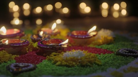 Diwali is a festival of lights celebrations by Hindus , Jains, Sikhs and some Buddhists.