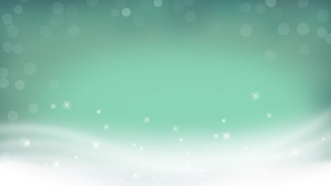 Shiny glitter with a bokeh light on blue background. Winter Christmas background, Merry Christmas and New Year Holiday. 4K animation