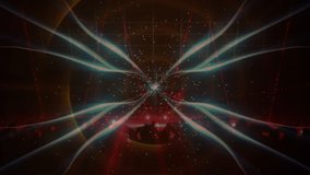 Animation of glowing spots and light trails with people dancing. music, clubbing, party and entertainment concept digitally generated video. - Powered by Shutterstock - Get 15% off with code: PIKWIZARD15