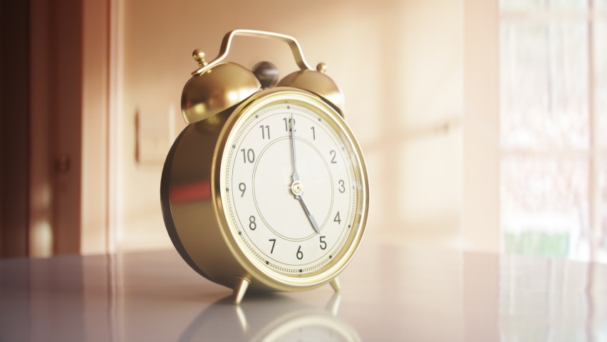 retro alarm clock going off 5 Stock Footage Video (100% Royalty-free ...