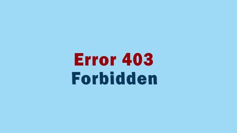 Web Browser with 403 Forbidden Error Message. 3 Different Points of View.