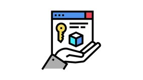 Digital Processing color icon animation - Powered by Shutterstock - Get 15% off with code: PIKWIZARD15