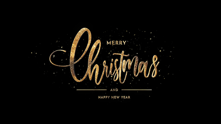 Merry Christmas And Happy New Year  | Shutterstock HD Video #1081237829