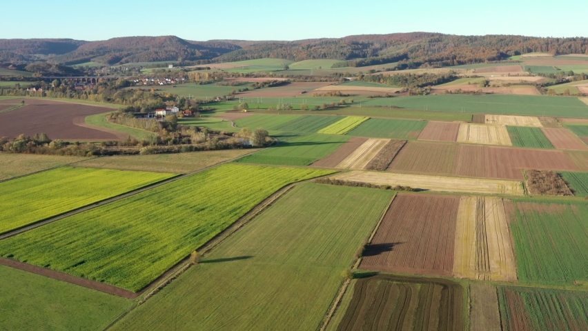 The Landscape at Wommen in the Werra Valley