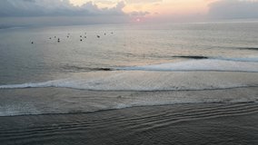 Sunset Beach, Sunset Sea, Sunset Island, Sunrise By the beach, Sunset Stock Video FULL HD