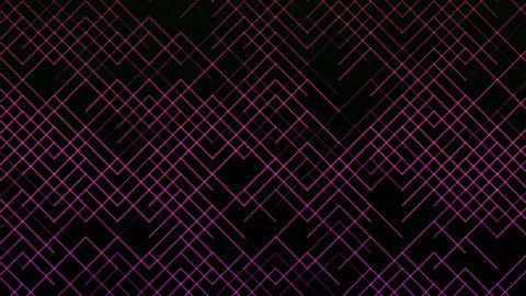 Art deco pink pattern background with diamond shapes. Geometric seamless patterns. Abstract geometric graphic design print pattern. Vintage art deco texture. Seamless loop VJ animation of 4K UHD