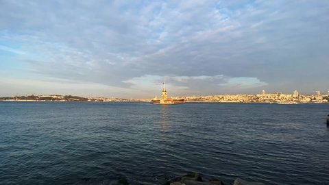 Maiden's Tower, one of the historical symbols of Istanbul.
