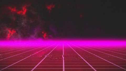 Animation of insert coin over triangles in black and pink digital space. computers, games, technology concept digitally generated video.