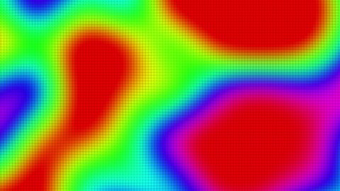 Colorful thermography or heat map background animation Video Stok
