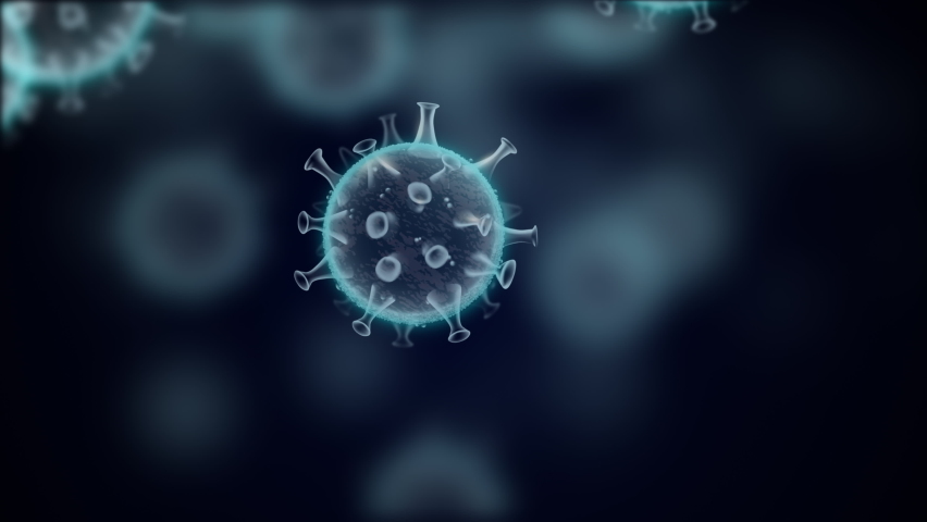 Coronavirus Covid-19 Cell Sameless Loop for Motion Graphic, Vfx, Film, Advertising or Animation. - Powered by Shutterstock - Get 15% off with code: PIKWIZARD15