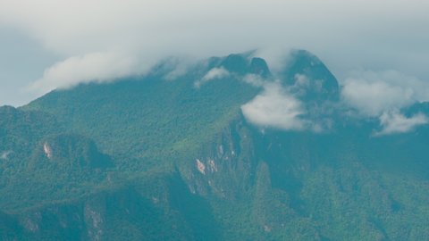 Top View Morning Mist View Point Stock Footage Video (100% Royalty-free ...