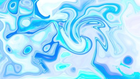 4K Ultra Hd. Looped seamless footage for your event, concert, title, presentation, site, DVD, designers, editors and VJ s for led screens. Abstract blue liquid,acrylic texture with marbling background