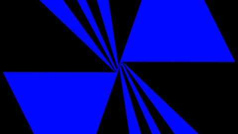 Futuristic Animation Rotating Lines Design Animation Stock Footage ...