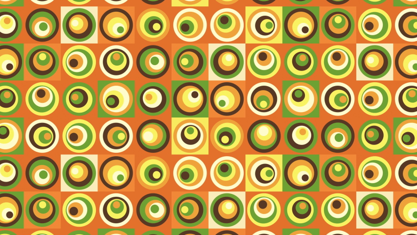 60S Retro Pop Pattern.
loop.
Abstract Background.