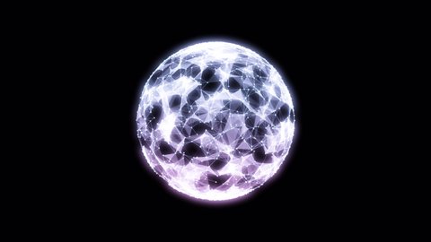 Glowing Orb Digital Animation Stock Footage Video (100% Royalty-free ...