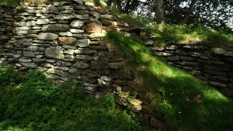 Neolithic Broch, roundhouse, at Berridale Strath in Scotland.