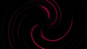 Vortex neon inhalation animation motion graphics