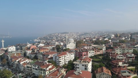 Maiden's Tower Istanbul drone shooting