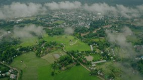 Pai City From Above. High quality video