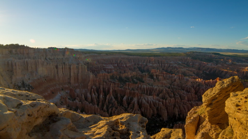 Beautiful Scene Of Bryce Canyon National Park Against Sky