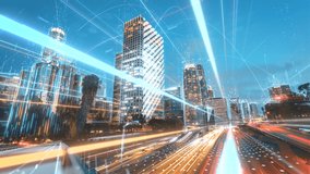 Digital city concept. Artificial Intelligence technology in smart city - Powered by Shutterstock - Get 15% off with code: PIKWIZARD15