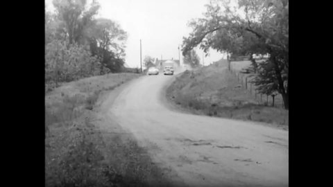 CIRCA 1960 - In this teen movie, teenagers participate in a hot rod road race.