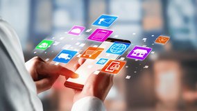 Omni channel technology of online retail business method. Multichannel marketing on social media network platform offer service of internet payment channel, online retail shopping and omni digital app - Powered by Shutterstock - Get 15% off with code: PIKWIZARD15