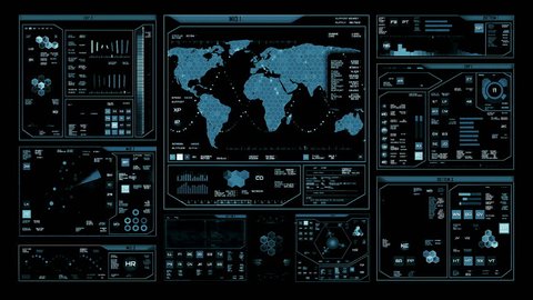 Ui Interface Earth Globe 3d Control Stock Vector (Royalty Free ...