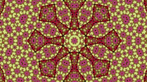 Abstract kaleidoscope background, 4K unique kaleidoscope animation, beautiful texture kaleidoscopic design